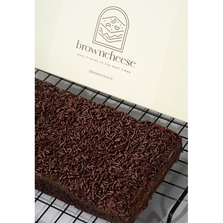 

Promoo!! Browncheese Brownies Panggang Ceres 20x10 | Fudgy Brownies