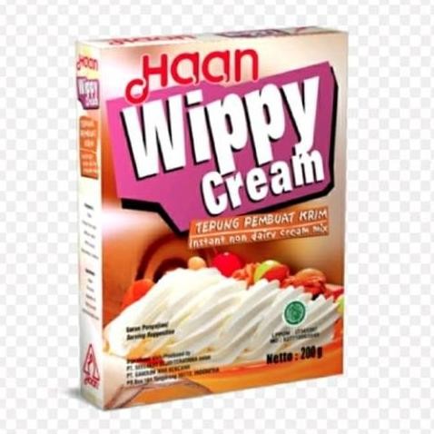 

>*>*>*>*] Wippy Cream Haan 200gr (kotak)