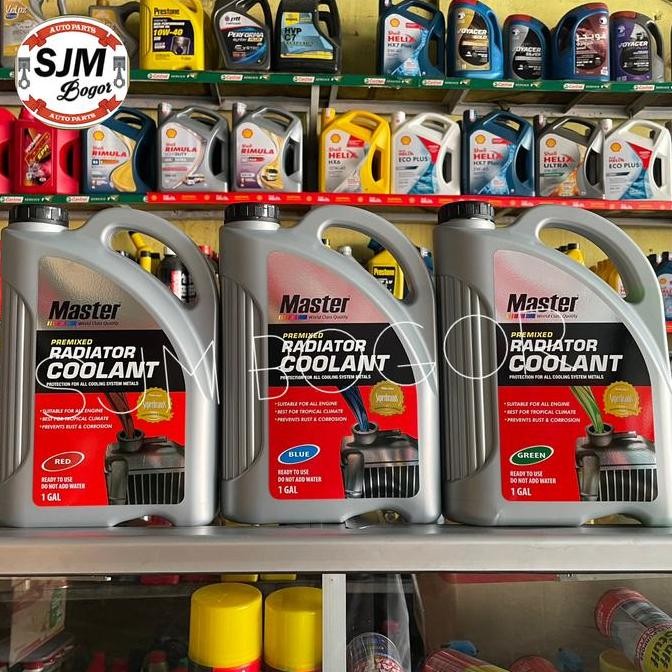Asli Radiator Coolant Master 1 Galon Air Radiator Universal Mobil Motor