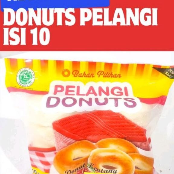 

Promoo!! donat kentang pelangi / pelangi donuts