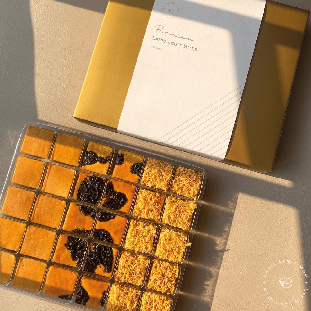 

Promoo!! Lapis Legit Bites Mix 3 Rasa (30 bites) - Lapis Legit Mom