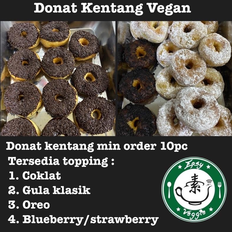 

Promoo!! Donat kentang vegan donat vege donut vegetarian donat kentang vege vegan donat enak donat vegan donat vegetarian donat veggie