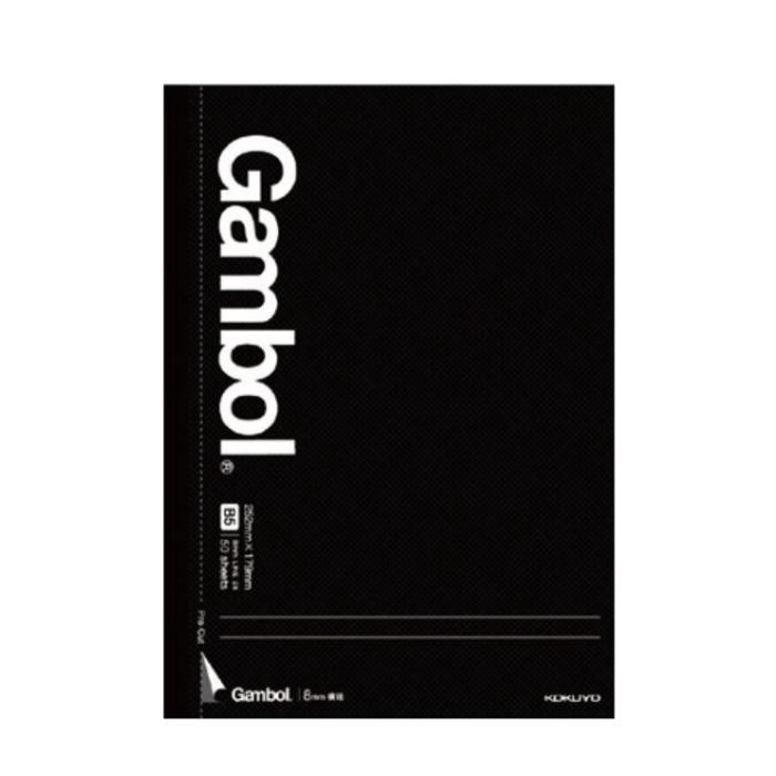 

SWG KOKUYO Gambol Binding Notebook PLAIN (Black) A5/50 pages WCN-GNB3556