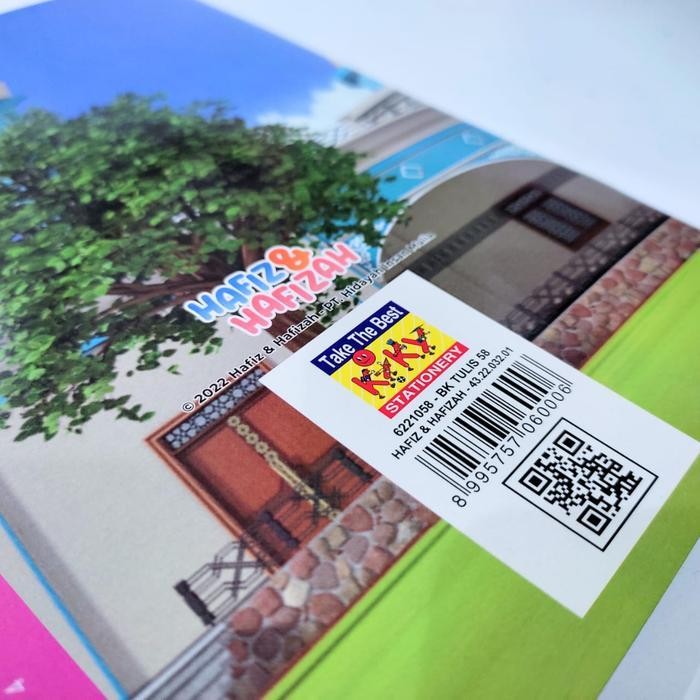 

SWG KIKY Buku Tulis 58 Lembar 1Pak (isi 10pcs)