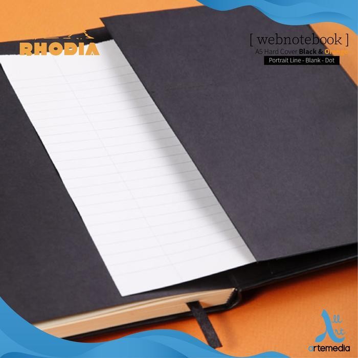 

SWG Buku Catatan Rhodia A5 Portrait Hardcover Webnotebook