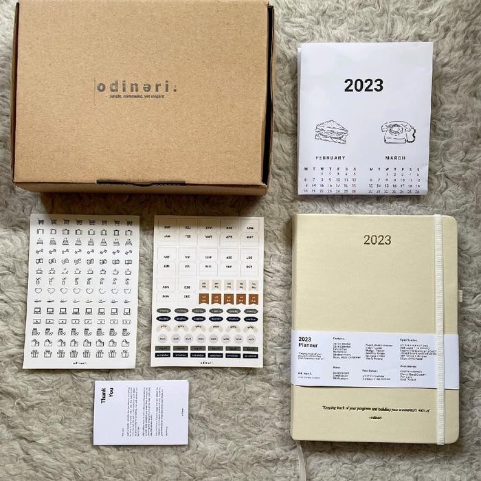 

SWG Minimalist journal/Planner/Buku Agenda 2023 PU Leather