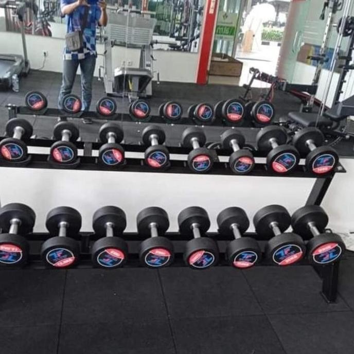 Dumble set+rack/dumble set imfort/Dumble/Damble original angkat beban