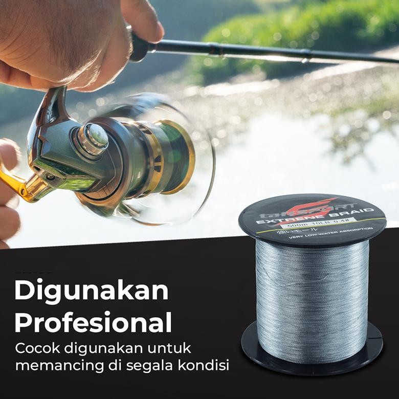 Senar PE | Senar Pancing Tali Pe Benang Pe Pancing Braided Tebal 0.4-8.0 Panjang 300