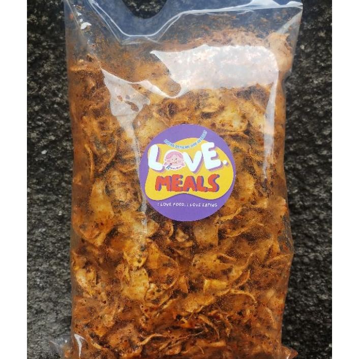 

Basreng Tipis Kriuk Bumbu Basah Daun Jeruk
