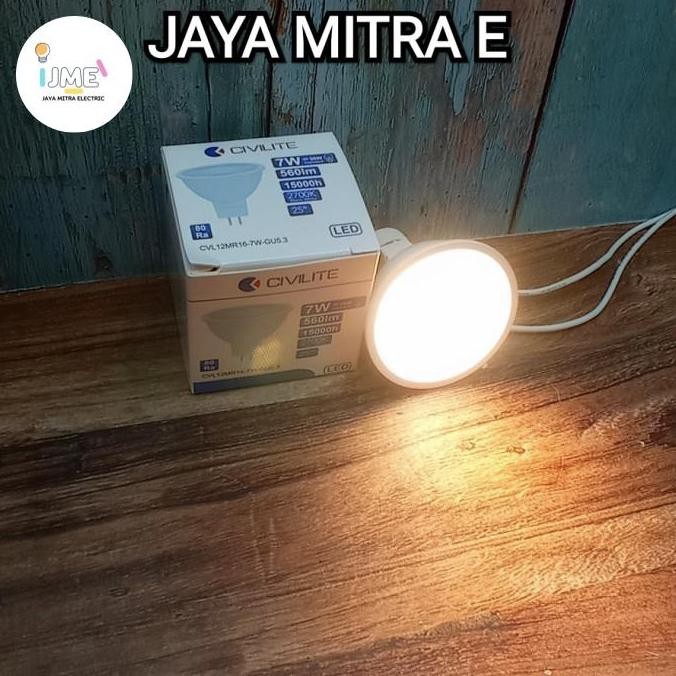 Civilite Lampu Mr16 220V 7Watt