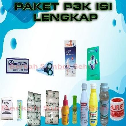 Paket HANYA isi P3K Dinding Ekonomis dan Lengkap (HANYA isi BELUM/TANPA KOTAK)