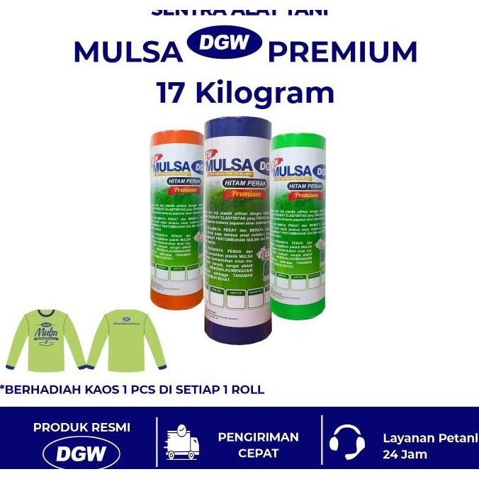 Mulsa DGW Premium Elastis dan Kuat Kemasan 17 kg