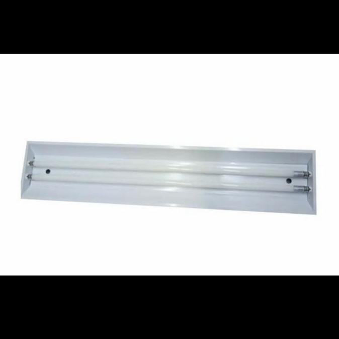 Kap Lampu Tld Tki 2X36W Komplit Set Tl Neon Philips 36Watt