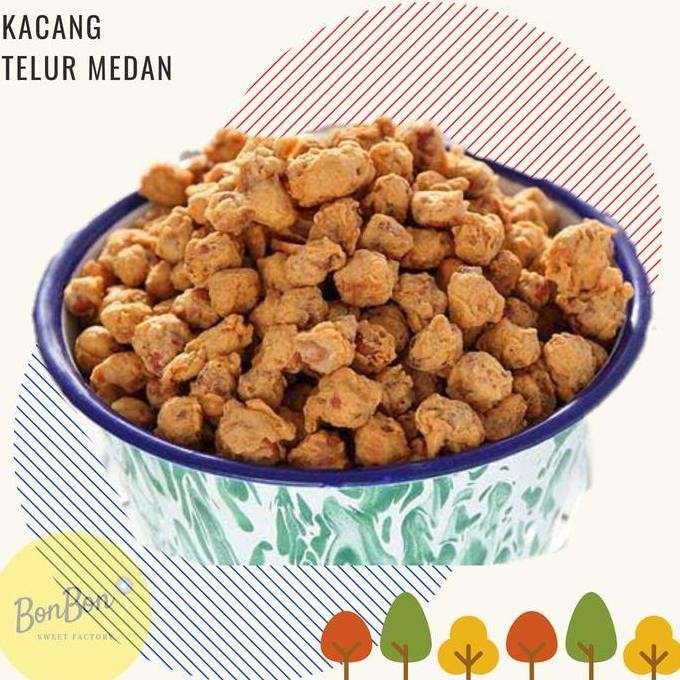 

Produk Baru!! Kacang Telur Medan 500gr - Kacang Telor Fresh Gurih dan Renyah