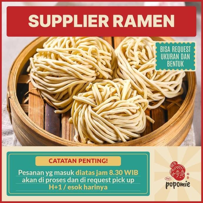 

Produk Baru!! Ramen Mentah Siap Masak Mie Jepang Kering Instan 250gr