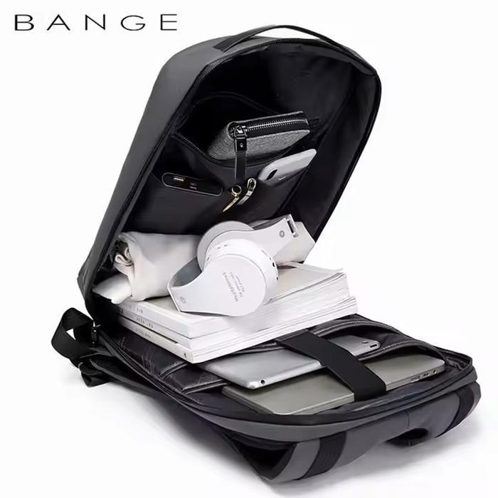 Bange Tas Ransel Pria Tas Laptop Tas Kerja Pria Backpack Bg22188 Hitam Original Dan Terpercaya