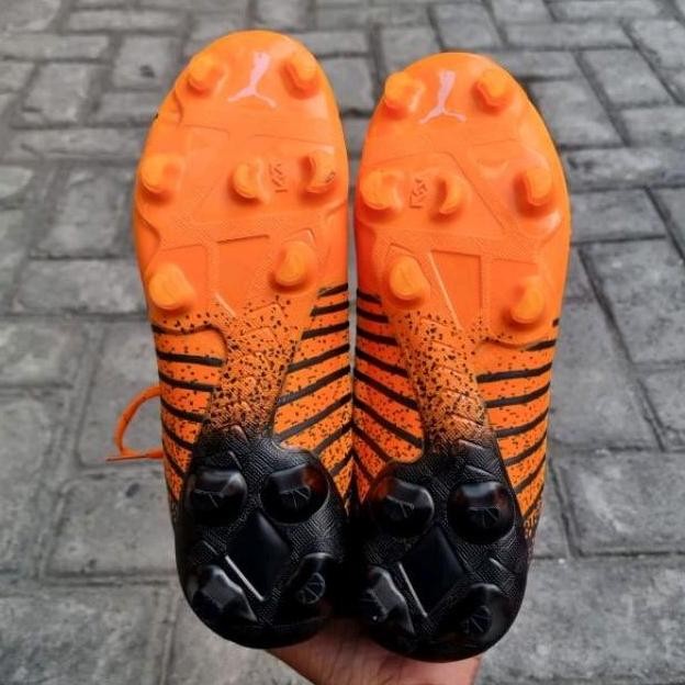 Sepatu Bola Puma Future Z Orange Black 1.1 FG - Sepatu Soccer puma Terlaris