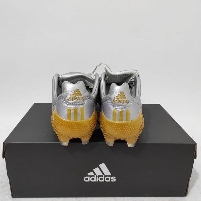 Sepatu Bola Adidas Predator Mania Remake Silver Gold Fg Terlaris