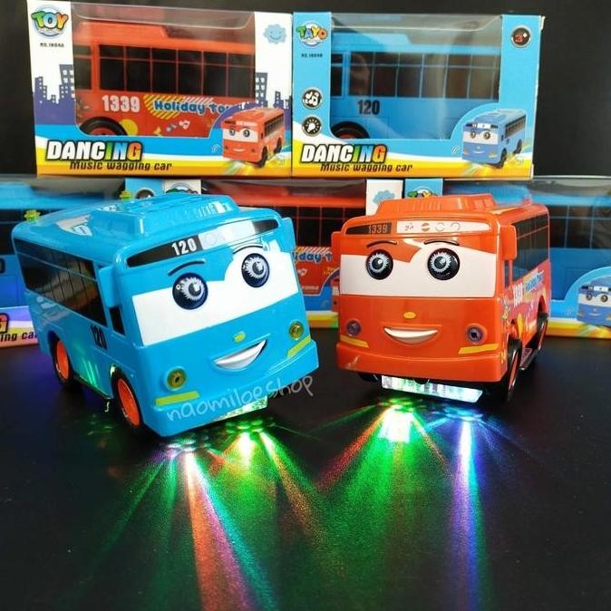 Diskon Mainan truk oleng mainan tayo oleng dancing robot mobil bus tayo lampu madi50 Segera Dapatkan