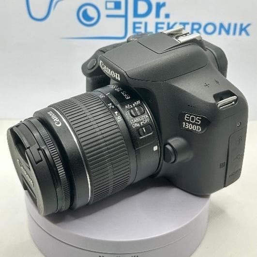 Terlaris Kamera Dslr Eos Canon 1300D + 18-55 Is Wifi - Rebel T6 Like New Second Baru 1200D 4000D 300