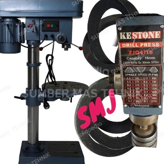 Murah (1) VANTBELT MESIN BOR DUDUK 16MM GIANT SABUK BELT BOR DUDUK 16MM KESTONE sumbermte dijamin