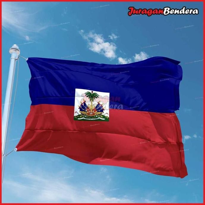 ((((()paling dicari] Bendera Negara Haiti / Haitian Flag
