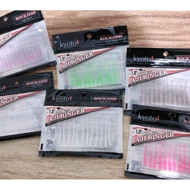 Umpan Softlure Kyoto Aji Ringer per bks Nugi