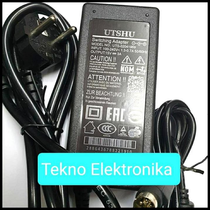 Adaptor tv sharp aquos led lcd 15V 3A