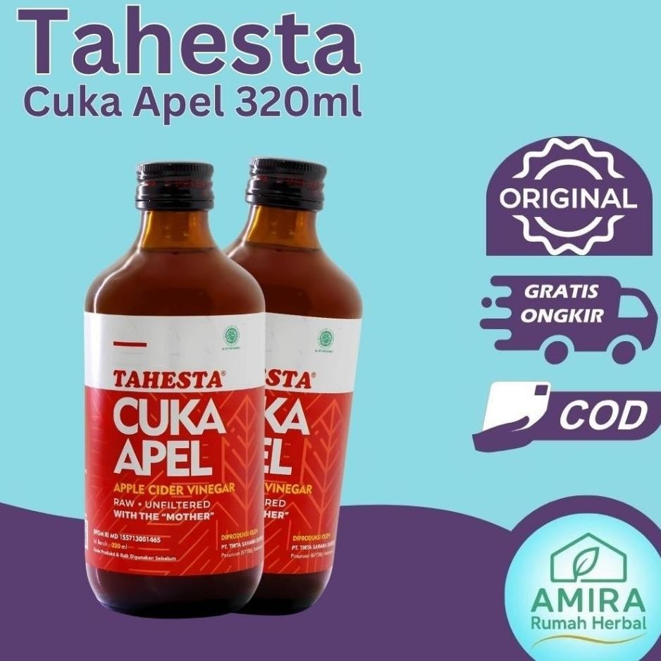 

Tahesta Cuka Apel 320Ml