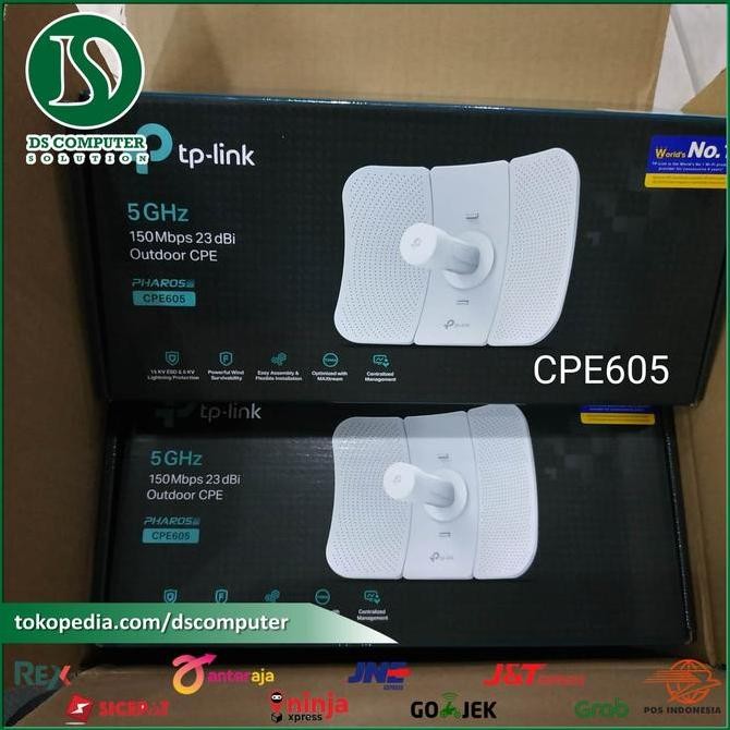 TPLink CPE605 5Ghz Cpe Outdoor (CPE610 Litebeam LBE M5 ) Terlaris