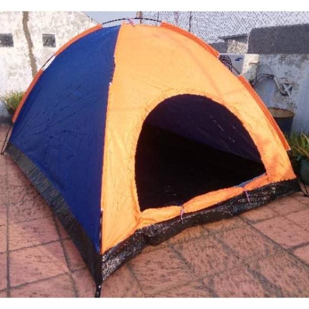 Tenda Camping Dome Kapasitas Besar untuk 6 Orang Dewasa / Outdoor Tent / Tenda Gunung Single Layer N