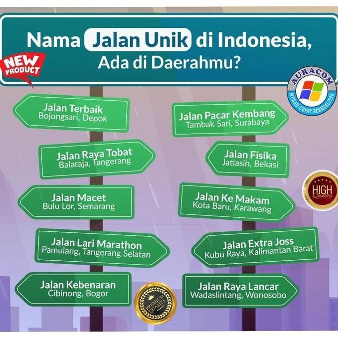 

Plang NAMA JALAN Custom