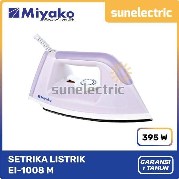 Miyako EI 1008 M Setrika Listrik 395 Watt EI-1008M / EI 1008M / EI1008 M / EI-1008 M / EI1008M - Ung