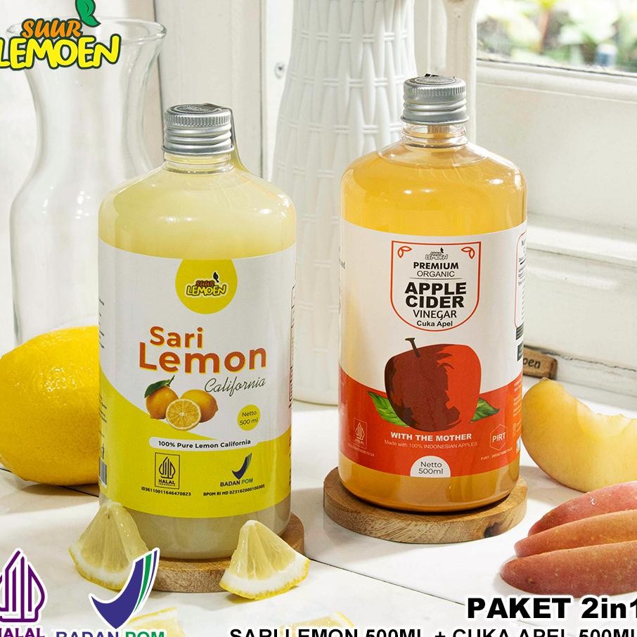 

Paket Sehat Bundling Cuka Apel Sari Lemon Murni 4