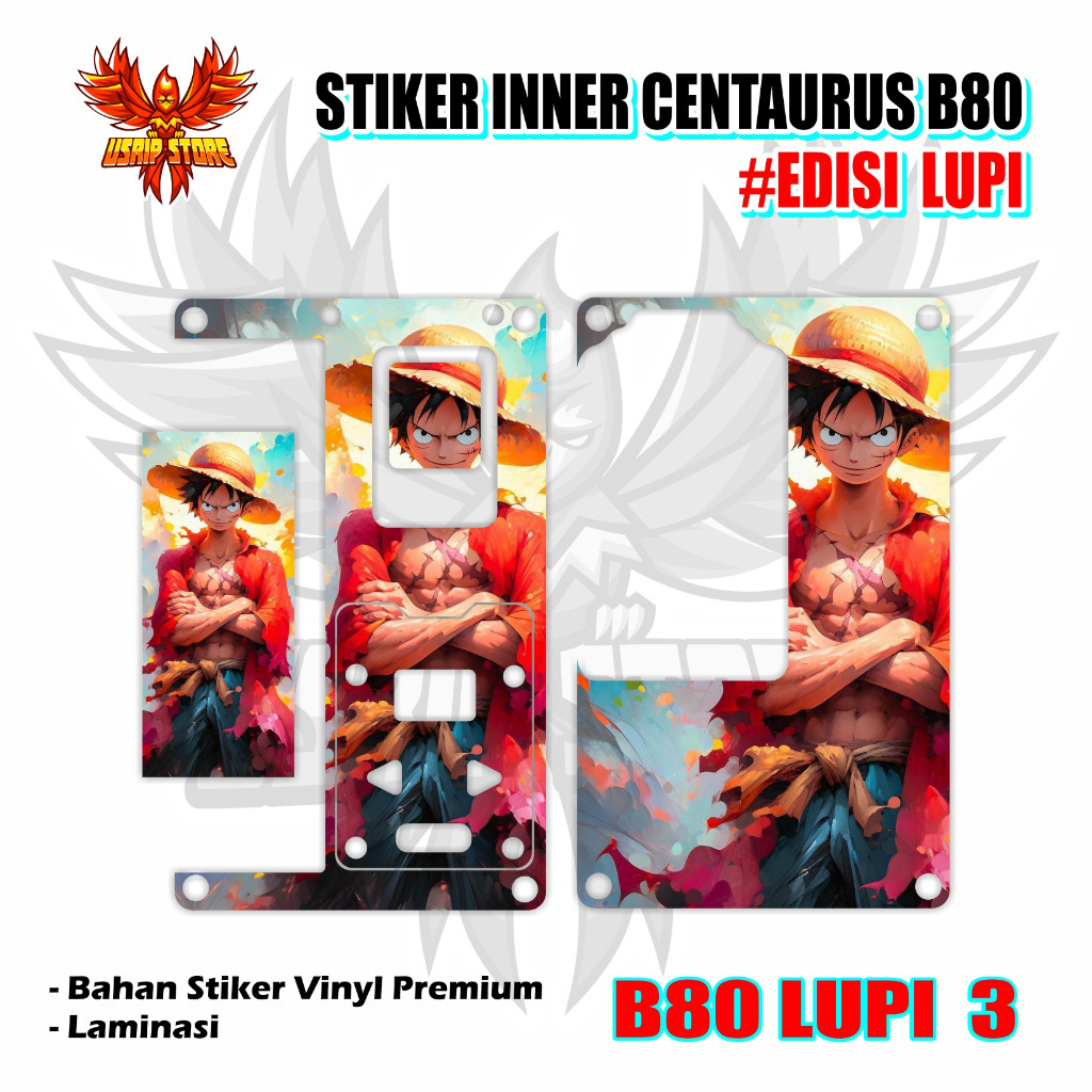 

Premium Cut - 1 B80 Lupi 3 Garskin Stiker / Case Custom Terlaris 2PCS/ Fullbody