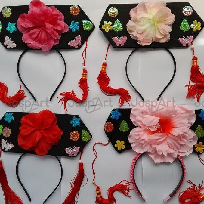 favorit] Bando Imlek / Bando Putri Huanzhu / Bando Bunga Anak dan Dewasa
