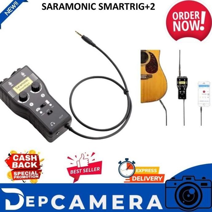 SARAMONIC SMARTRIG+2 CHANNEL MIC+GUITAR Terlaris