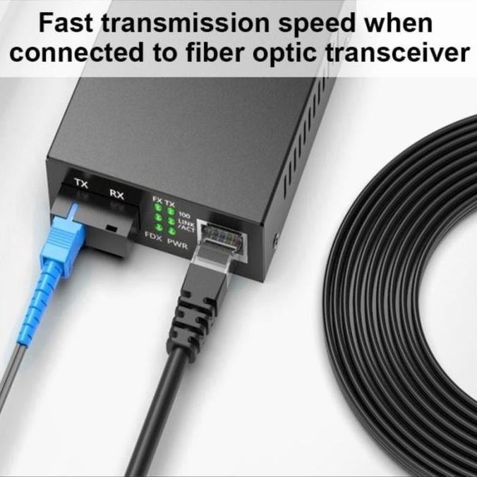 CABLE FIBER OPTIC DROP SC UPC 500 METER KABEL FIBER OPTIK 3 SLING Terlaris