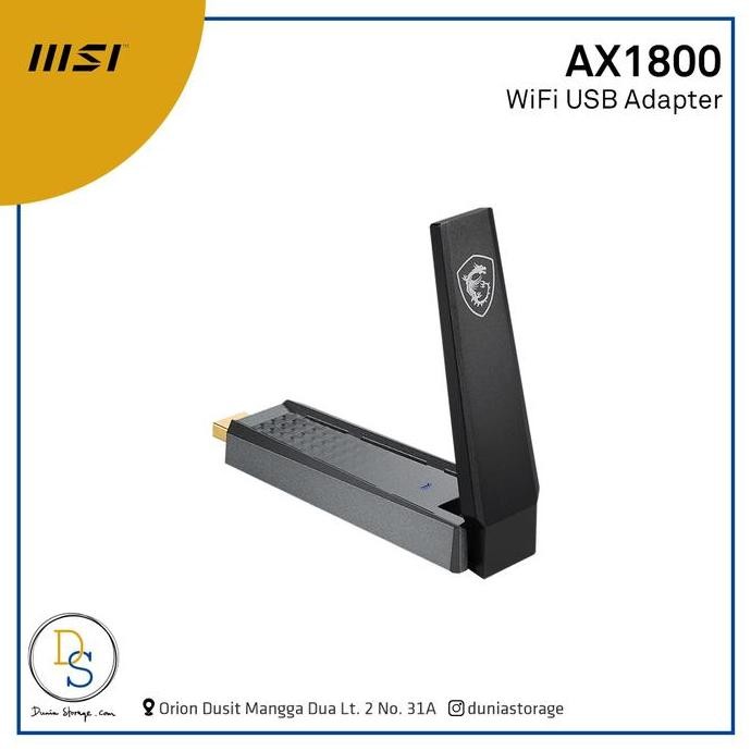 MSI AX1800 WiFi 6 USB Adapter