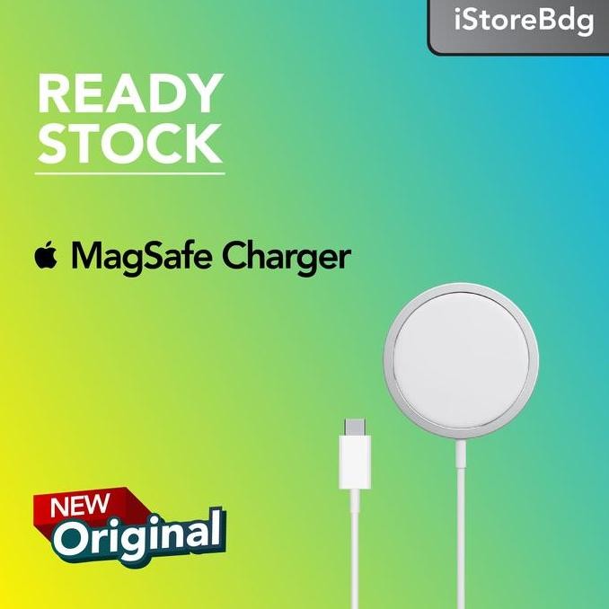 TERBARU - Apple MagSafe Charger Wireless Charging for iPhone & AirPods iBox