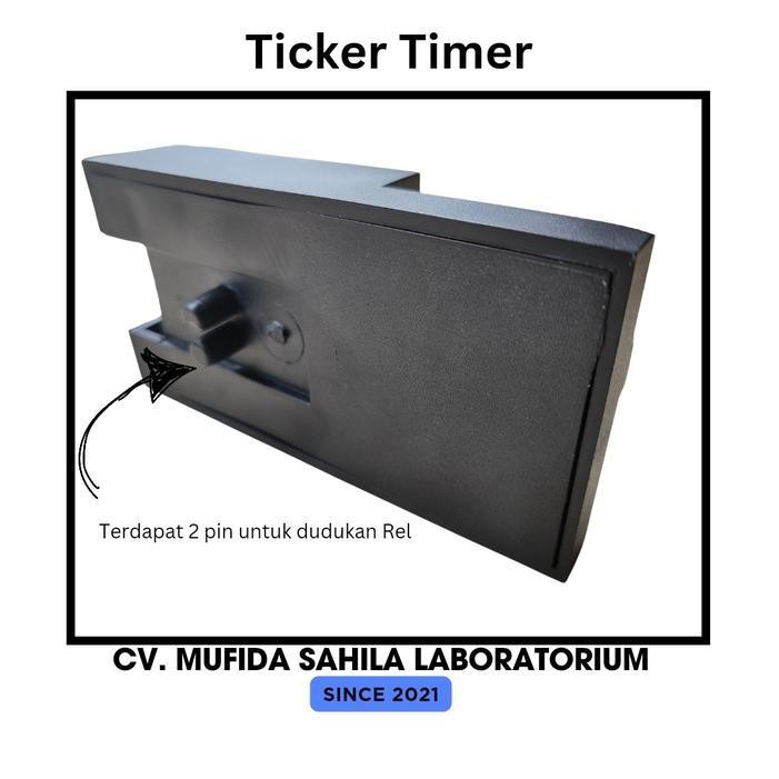 Ticker Timer / Pewaktu Ketik /Alat Glb / Alat Glbb Original Dan Terpercaya
