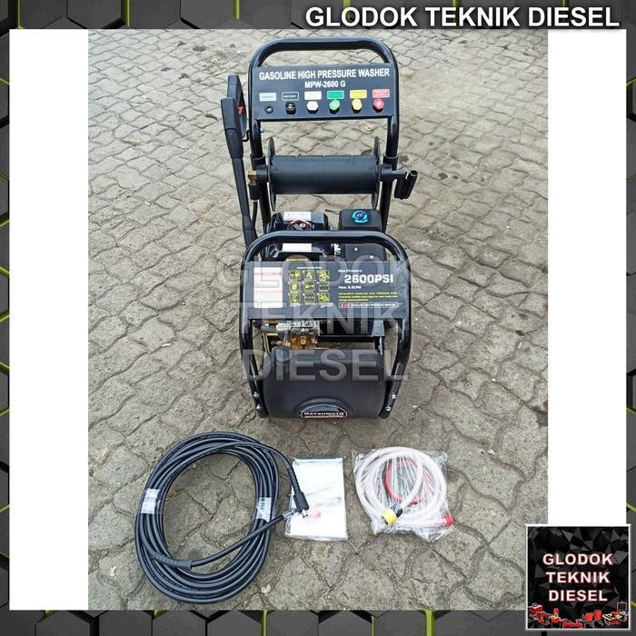 Mesin Steam Bensin 200 Bar High Pressure Washer Matsumoto Original Dan Terpercaya