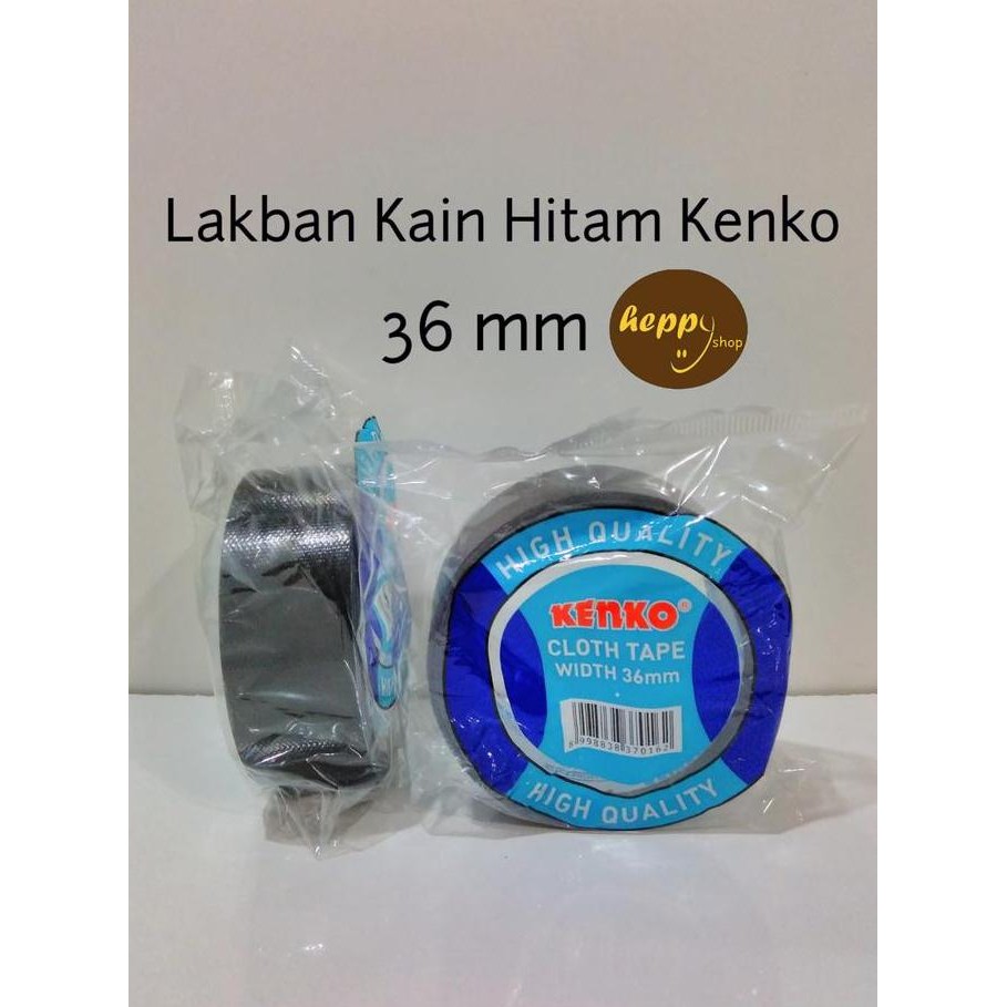 

hanya disini] Lakban Kain Hitam Kenko 36 mm