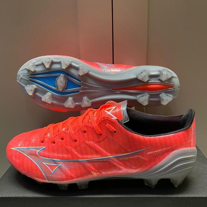 Sepatu Bola Mizuno Alpha Made In Japan Red FG Terlaris