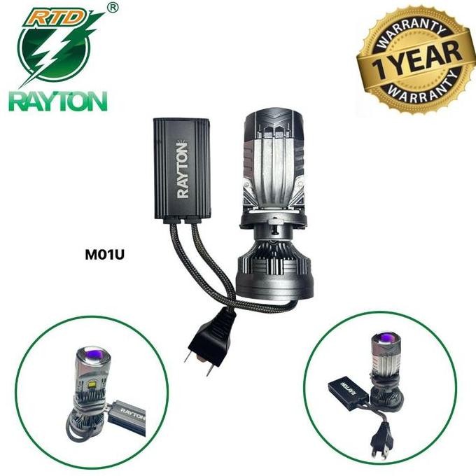 RTD Rayton Lampu Proji / Lampu Utama / Lampu Depan Motor LED M01U-A dan M01U-B ALLUMINUIM MODEL
