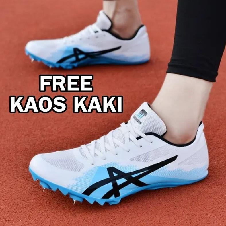 Sepatu Spike Atletik Sprint dan Lompat Jauh Original Medaron Termurah Nugi