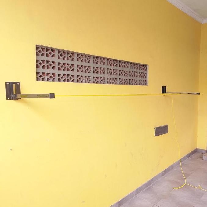 Bracket Jemuran Tempel Dinding, Besi Siku Jemuran