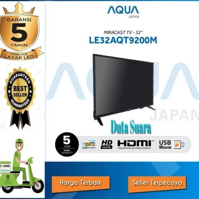 TERMURAH - AQUA JAPAN LED TV Digital 32 Inch LE32AQT9200M / 32AQT9200 Digital TV