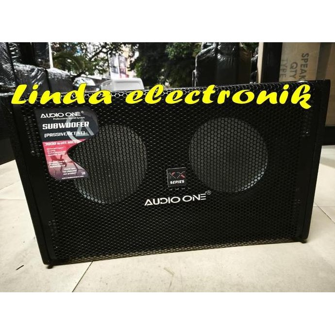 Promo subwoofer aktif audio one kx212 12 inch 12 x2 1 bh original COD