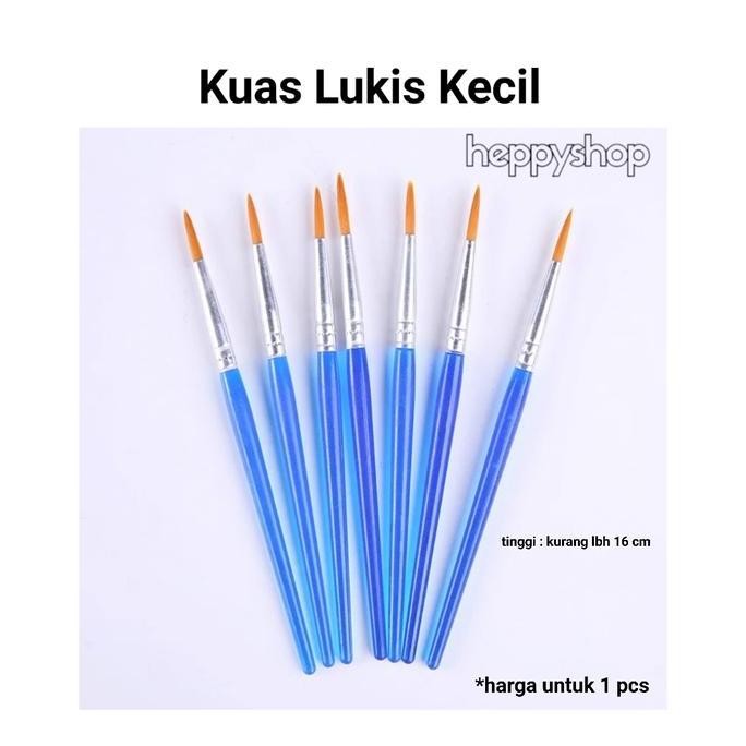 langsung order saja] Kuas Lukis Kecil, Kuas Cat Lukis Kecil